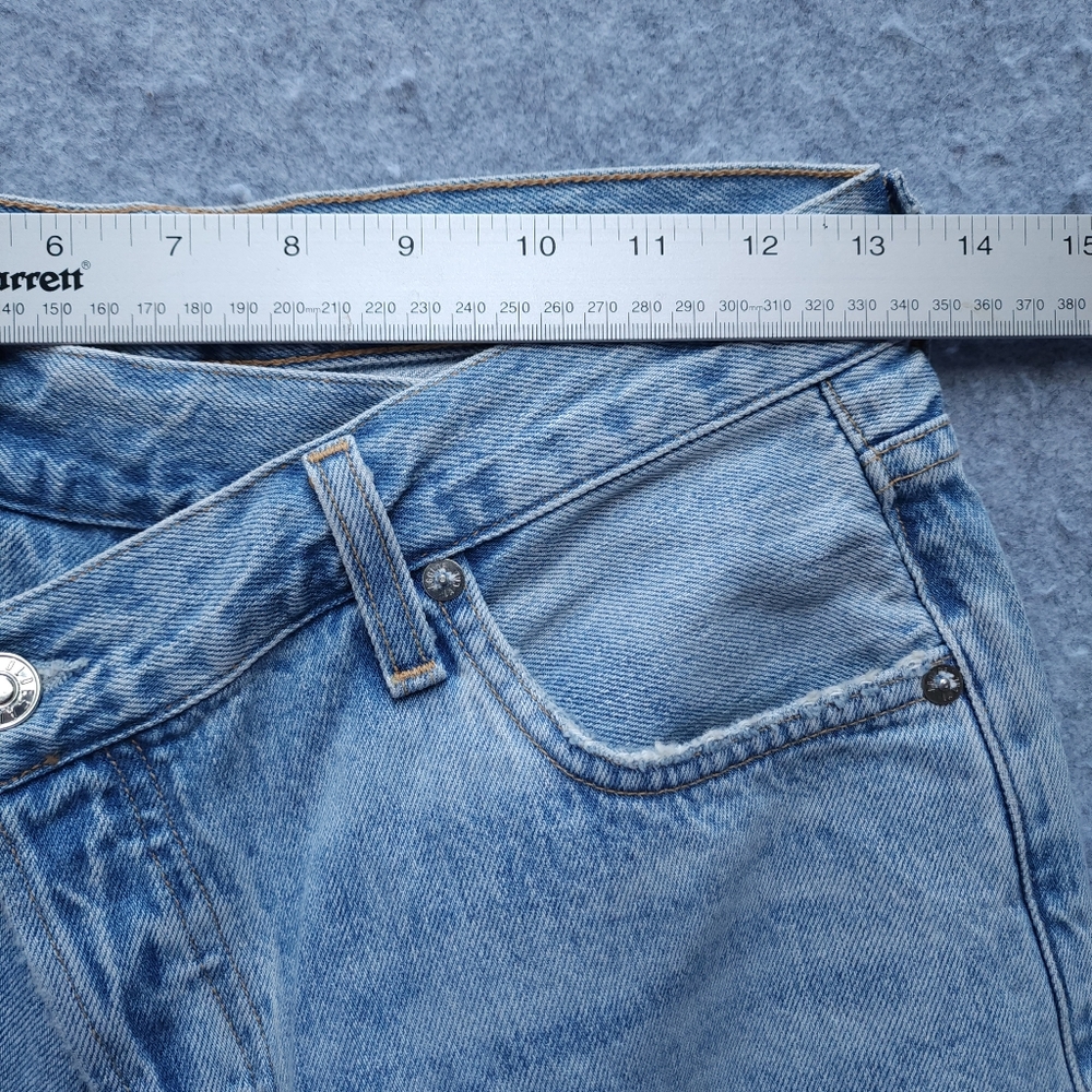 AGOLDE Criss Cross Upsized Boyfriend Jeans In Suburbia - Picture 11 of 12